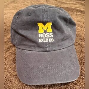 University of Michigan “Executive Education” hat. Adjustable unisex fit.